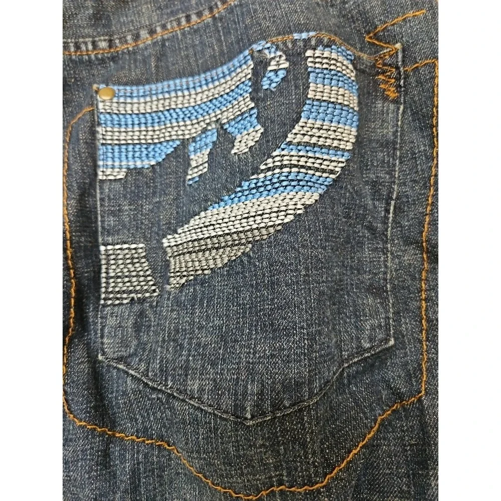 Ecko Unltd Y2K Hip Hop Skater Shorts Jorts 36 Denim Baggy Fit  NWT Dead Stock